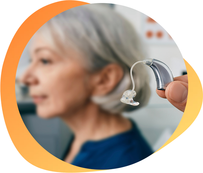 Aparelho Auditivo com Receptor no Canal 1